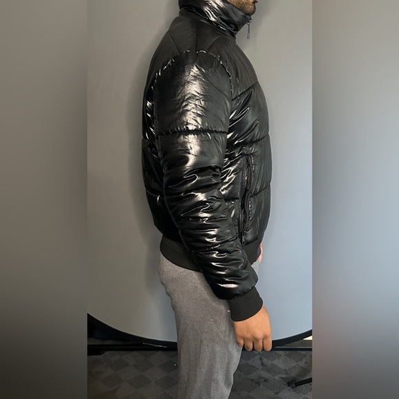 Zara black stylish puffy jacket - Picture 3 of 5